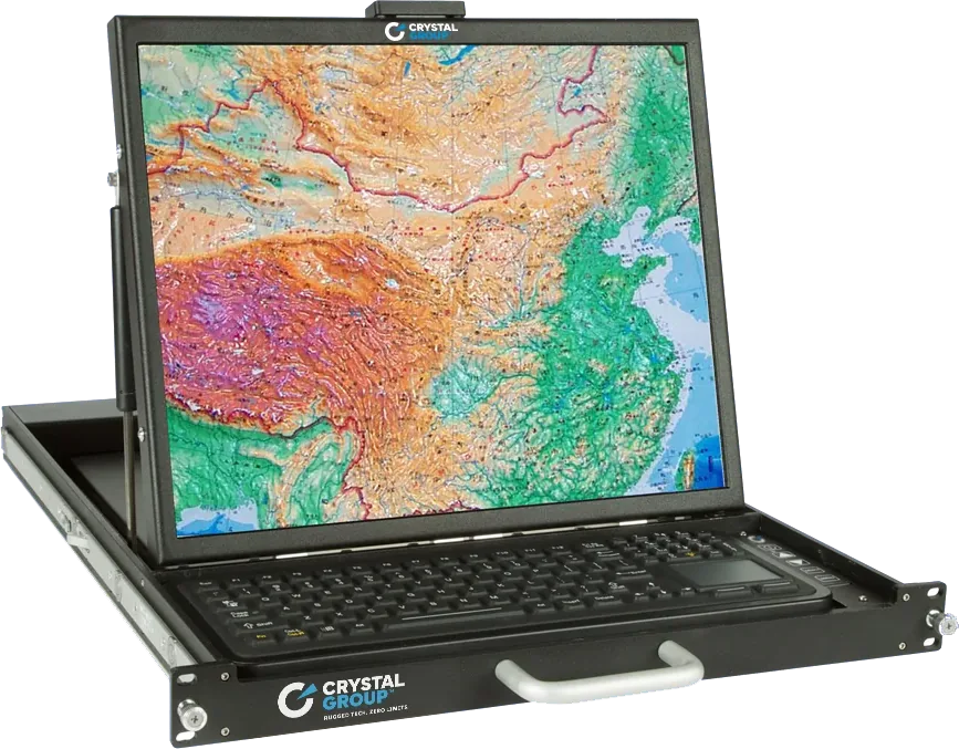 RD1119 Rugged 1U 19” Display